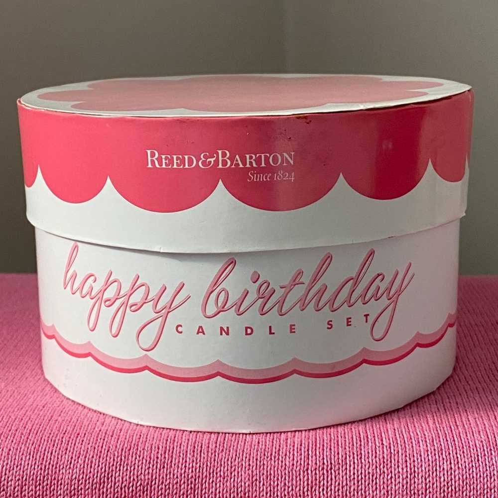 Reed & Barton I Merry Menagerie I Candle Set I Pink I BNIB
